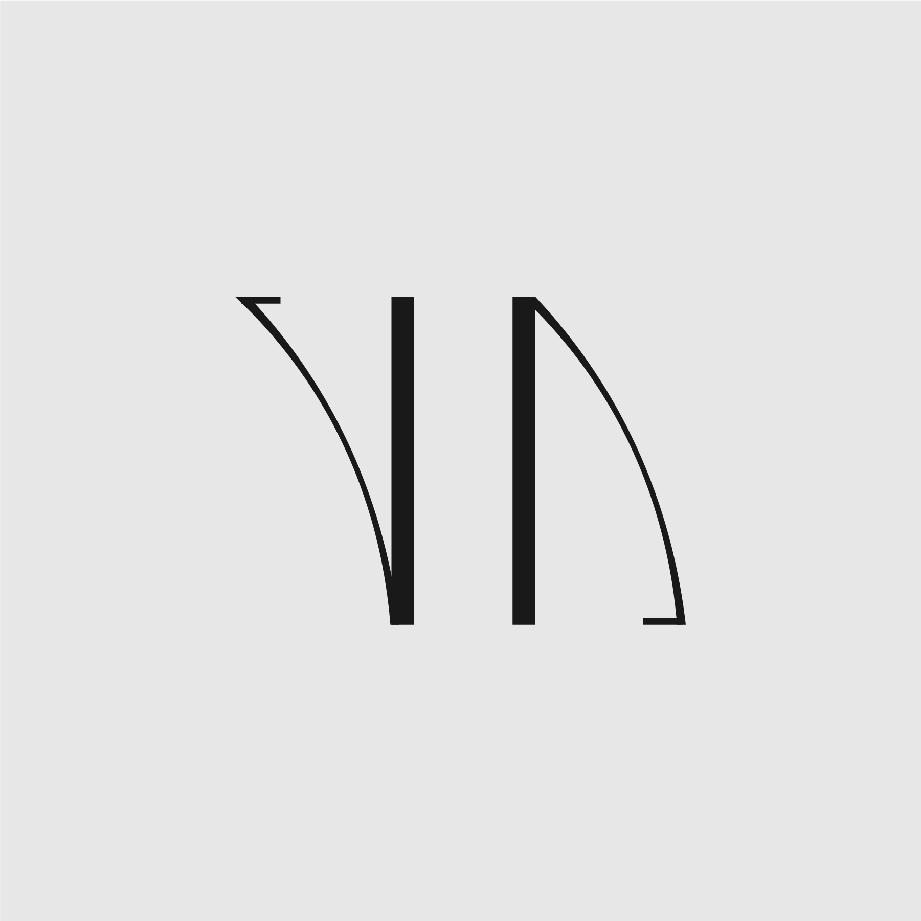 Monogramme blanc